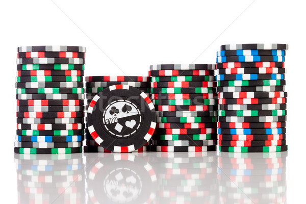 gambling chips Stock photo © cookelma