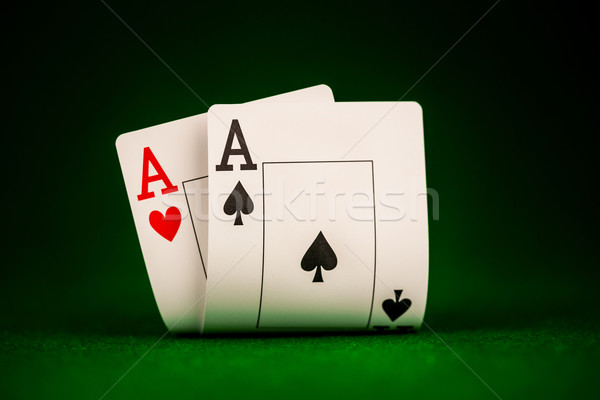 Poker card Stock photo © cookelma