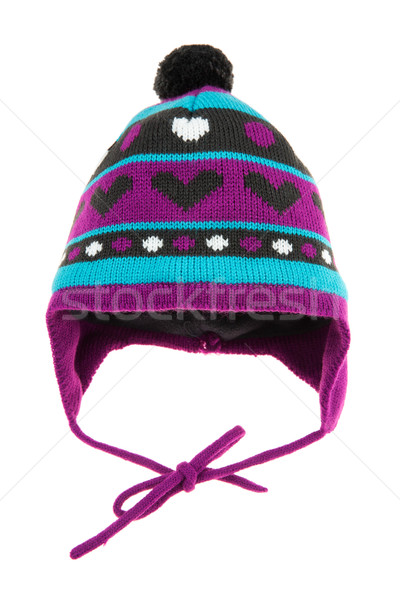 Children's winter hat Stock photo © cookelma