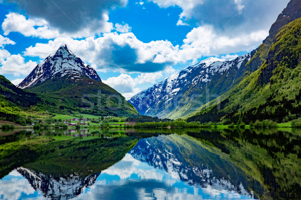 Beautiful Nature Norway. Stock photo © cookelma