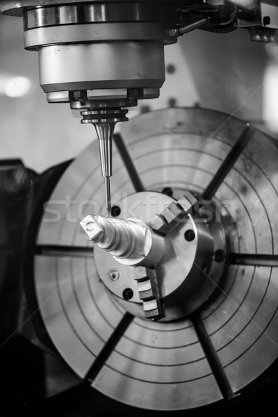 Metalworking CNC milling machine. Stock photo © cookelma