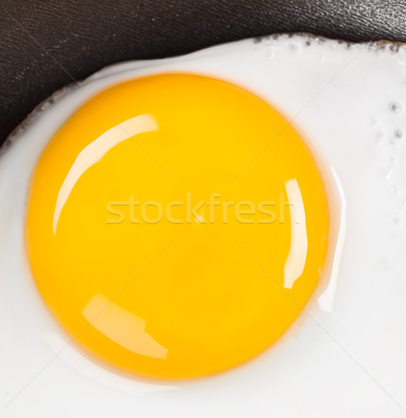 Stock fotó: Sült · tojások · közelkép · fotó · reggeli · étel