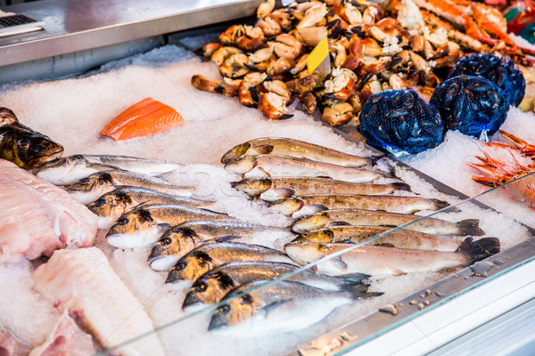 Fish market Stock photo © cookelma