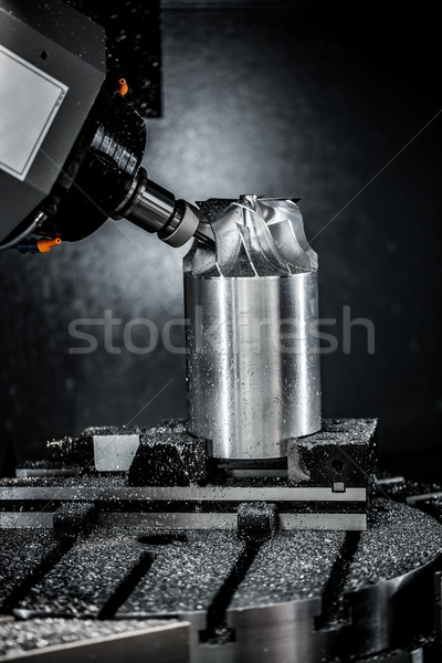 Metalworking CNC milling machine. Stock photo © cookelma