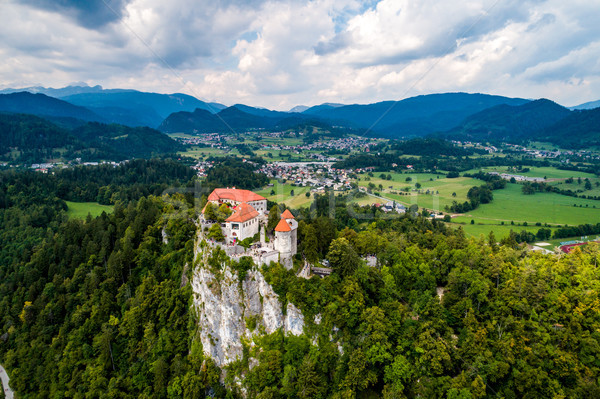 Slovenia - resort Lake Bled. Stock photo © cookelma