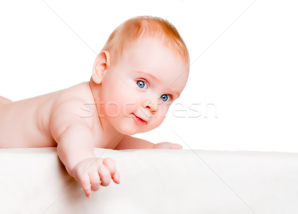 嬰兒 白 孩子 生活 孩子 人 商業照片 © cookelma