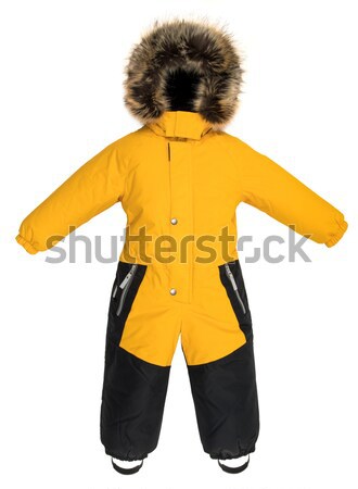 Childrens snowsuit fall Stock photo © cookelma