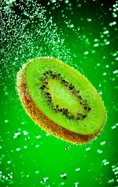 Kiwi apă proaspăt verde alimente fruct Imagine de stoc © cookelma