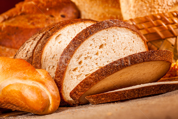 Baked bread Stock photo © cookelma