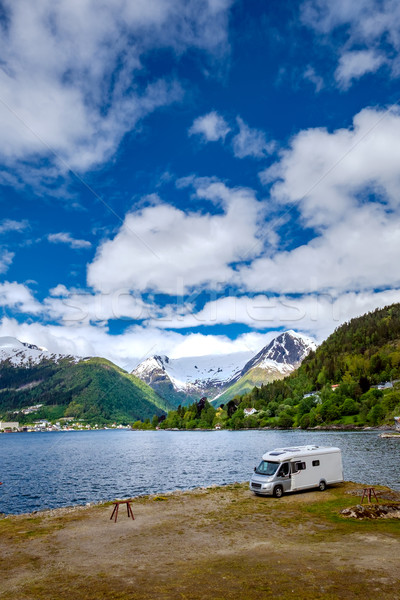 Beautiful Nature Norway. Stock photo © cookelma