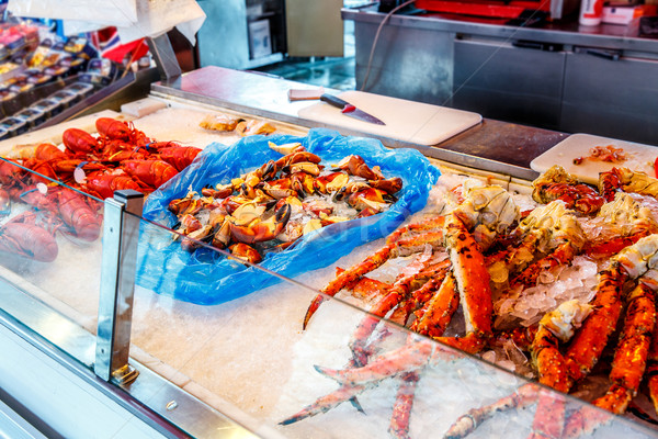 Fish market Stock photo © cookelma