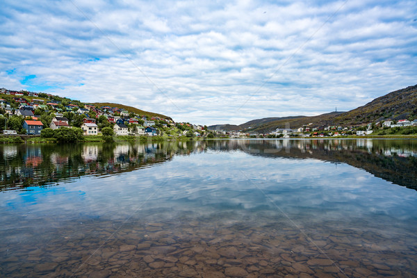 Foto d'archivio: Città · Norvegia · natura · panorama · estate · viaggio