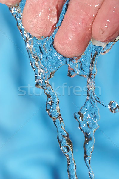 人類的手 水 當前 手 男子 性質 商業照片 © cookelma