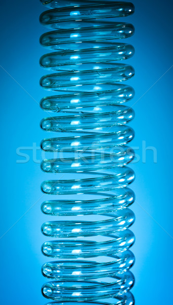 Stock photo: distiller glass coil