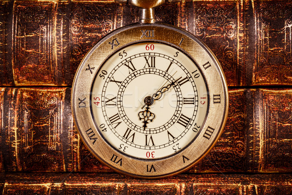 Vintage pocket watch Stock photo © cookelma