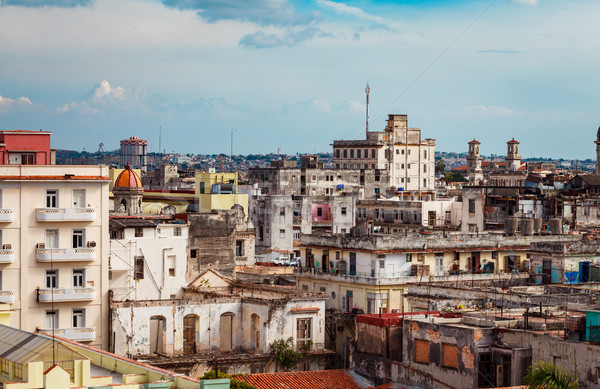 Edad La Habana tiro ciudad Cuba paisaje Foto stock © cookelma