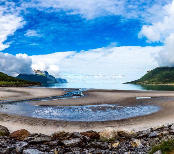 Foto d'archivio: Bella · natura · Norvegia · naturale · panorama · cielo