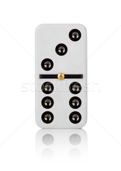 One tile dominoes Stock photo © cookelma