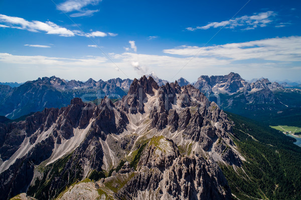National Nature Park Tre Cime In the Dolomites Alps. Beautiful n Stock photo © cookelma