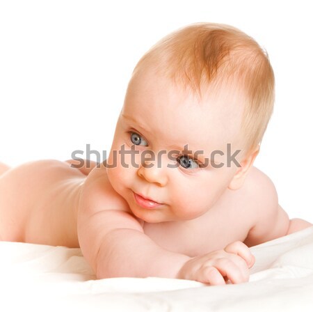 嬰兒 白 孩子 生活 孩子 人 商業照片 © cookelma