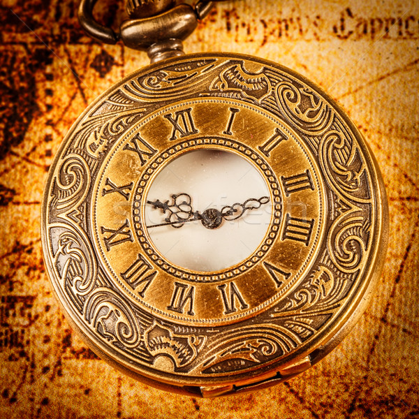 Vintage pocket watch Stock photo © cookelma