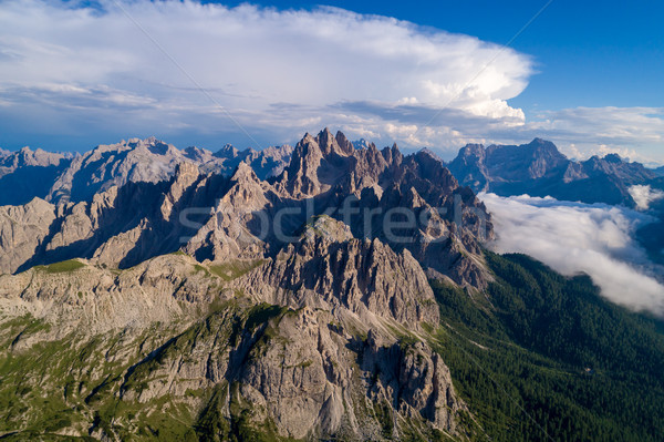 Charakter parku alpy piękna Włochy niebo Zdjęcia stock © cookelma