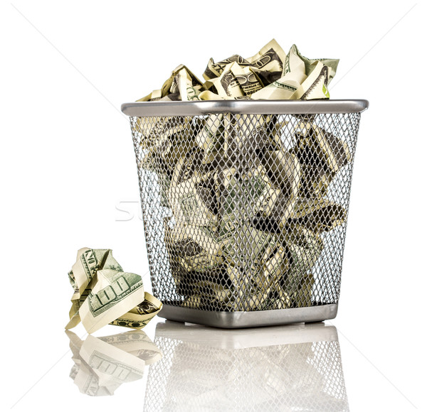 Money in a basket Stock photo © cookelma