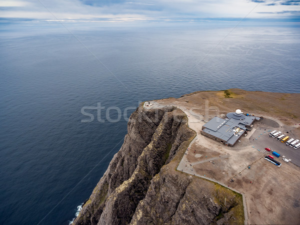 North Cape (Nordkapp) aerial photography, Stock photo © cookelma