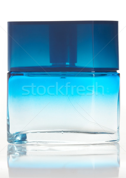 Parfüm Flasche Glas weiß Frauen Mode Stock foto © cookelma
