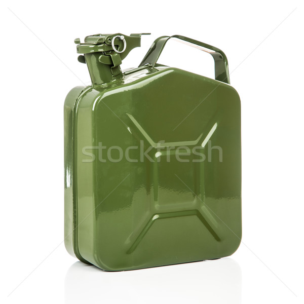Green jerrycan Stock photo © cookelma