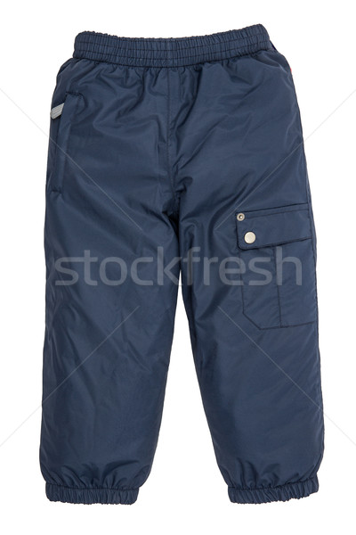 Pants isoliert weiß Mode Kind Stock foto © cookelma