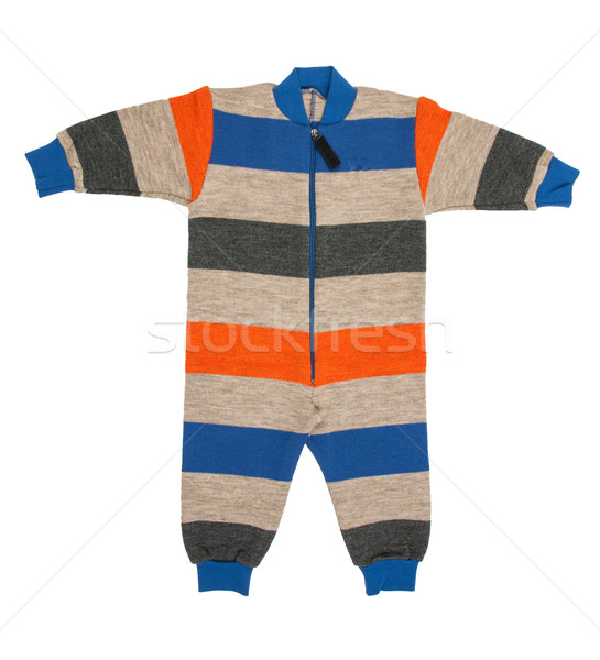 Baby wol kleding geïsoleerd witte kind Stockfoto © cookelma