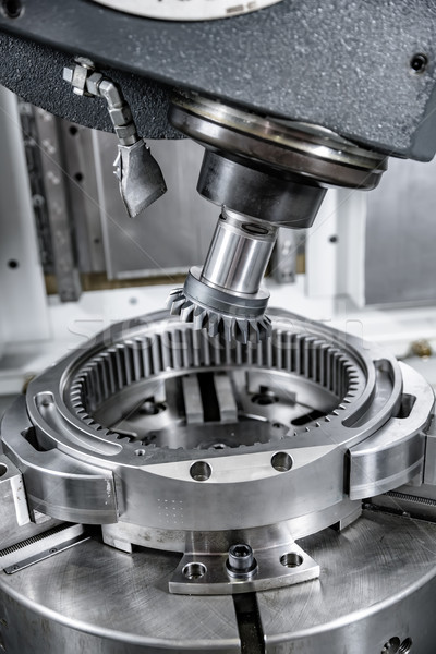 Metalworking CNC milling machine. Stock photo © cookelma