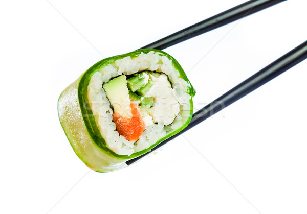 寿司 ロール 白 おいしい 食品 魚 ストックフォト © cookelma