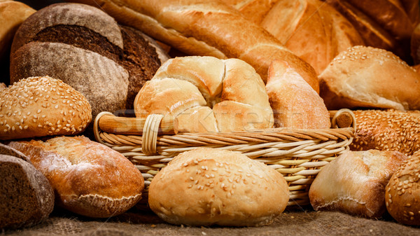 Bens pão milho mercado Foto stock © cookelma