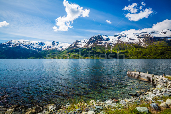 Beautiful Nature Norway. Stock photo © cookelma