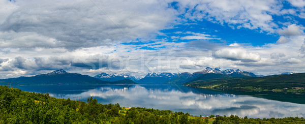 ストックフォト: 美しい · 自然 · ノルウェー · 自然 · 風景 · 空