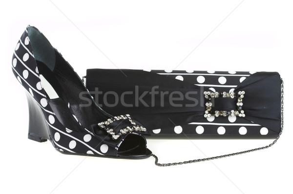 Stockfoto: Handtas · business · schoonheid · zomer · schoenen