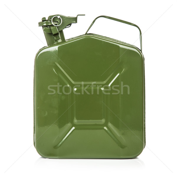 Green jerrycan Stock photo © cookelma