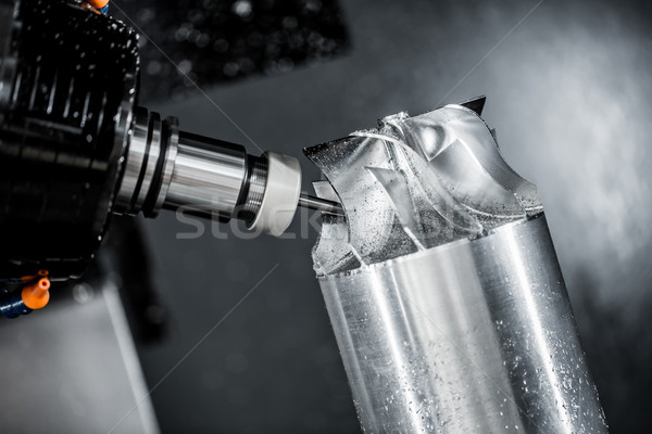 Metalworking CNC milling machine. Stock photo © cookelma