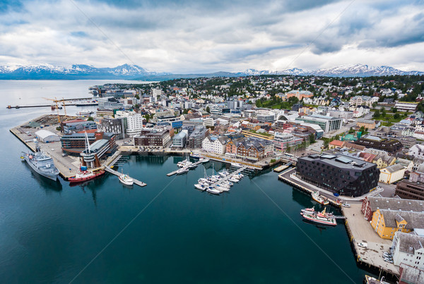 City Tromso, Norway Stock photo © cookelma