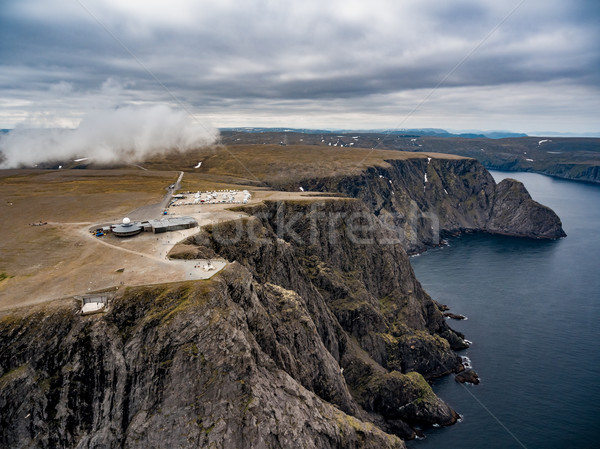 Norte aéreo fotografía mar costa Foto stock © cookelma