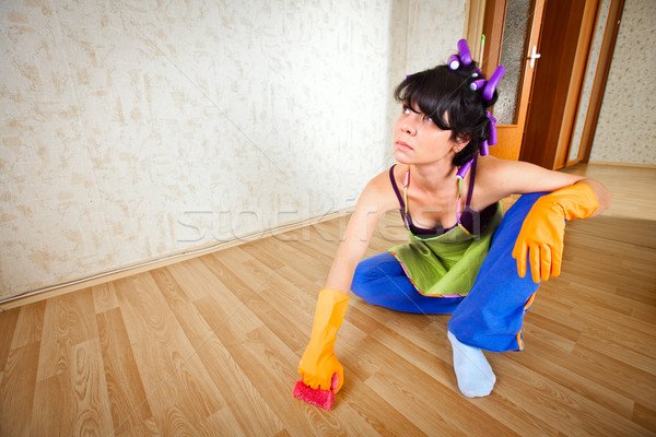 housewife Stock photo © cookelma