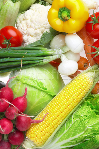 Legume alimente sanatoase fotografie sănătate verde Imagine de stoc © cookelma