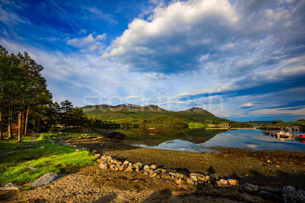 Beautiful Nature Norway. Stock photo © cookelma