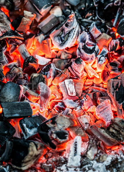 Red-hot coal Stock photo © cookelma