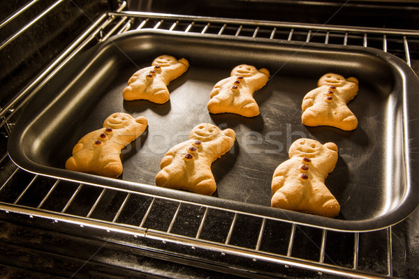 Gingerbread man Stock photo © cookelma