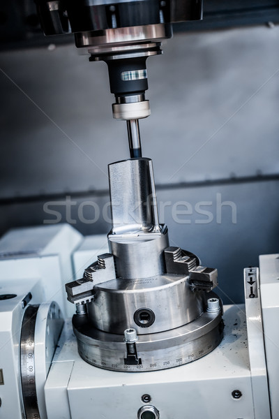 Metalworking CNC milling machine. Stock photo © cookelma
