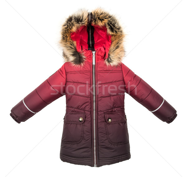 Stock photo: Women winter jacket