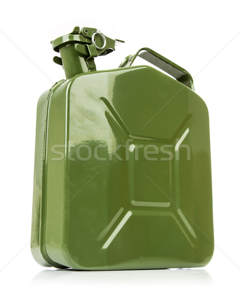 Green jerrycan Stock photo © cookelma